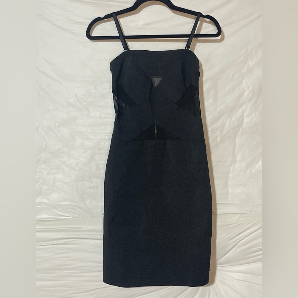 Dreamgirl Spaghetti Strap Black Dress